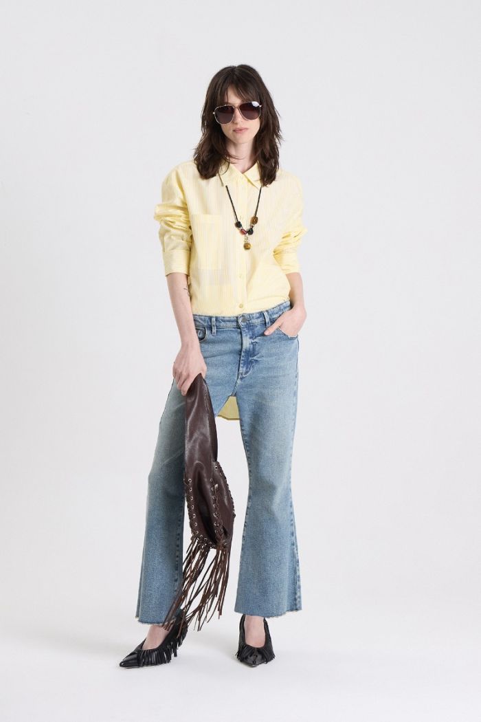 FLARE CROP MAKAIRA CELESTE