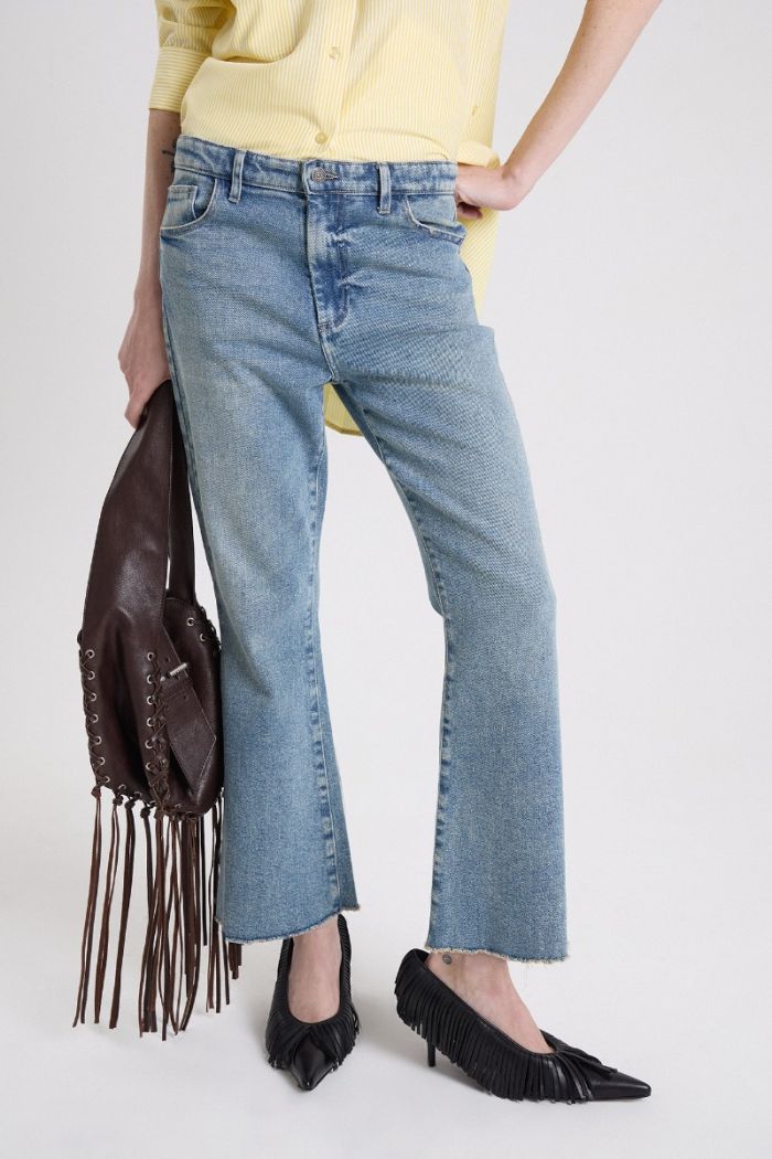 FLARE CROP MAKAIRA CELESTE