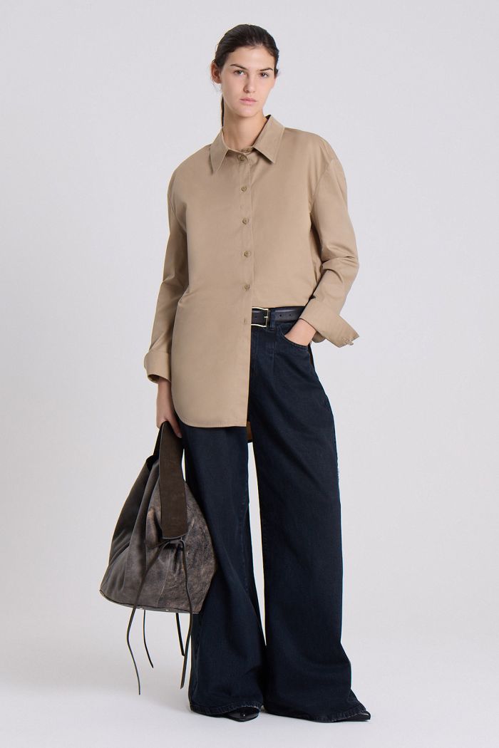 CAMISA OVER CALIX CAMEL