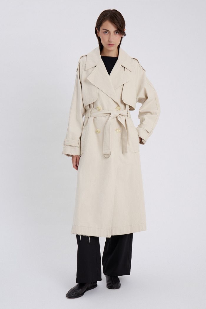 TRENCH SATURNO CRUDO