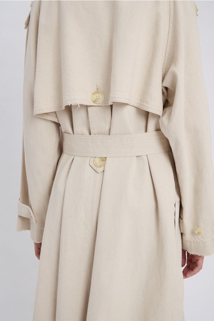 TRENCH SATURNO CRUDO