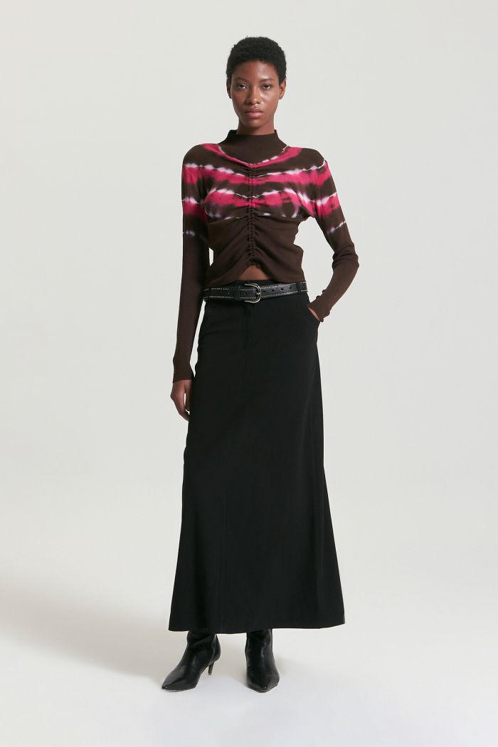 POLLERA ROSALIA NEGRO