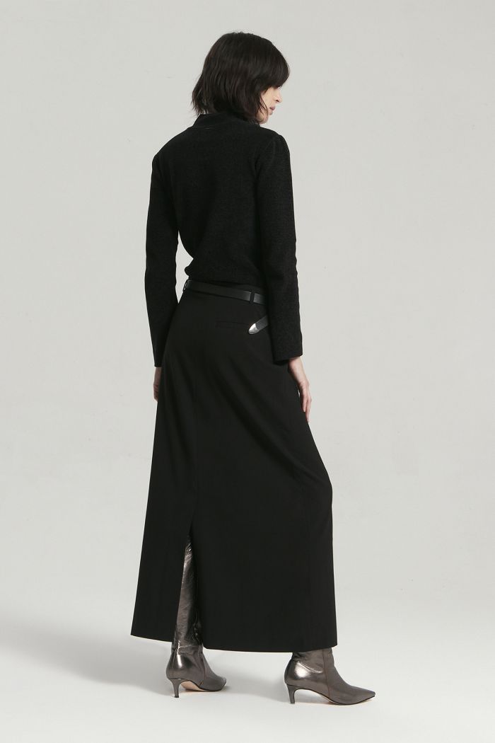 POLLERA ROSALIA NEGRO