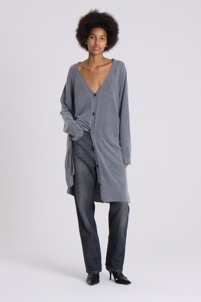 CARDIGAN MAGURA GRIS